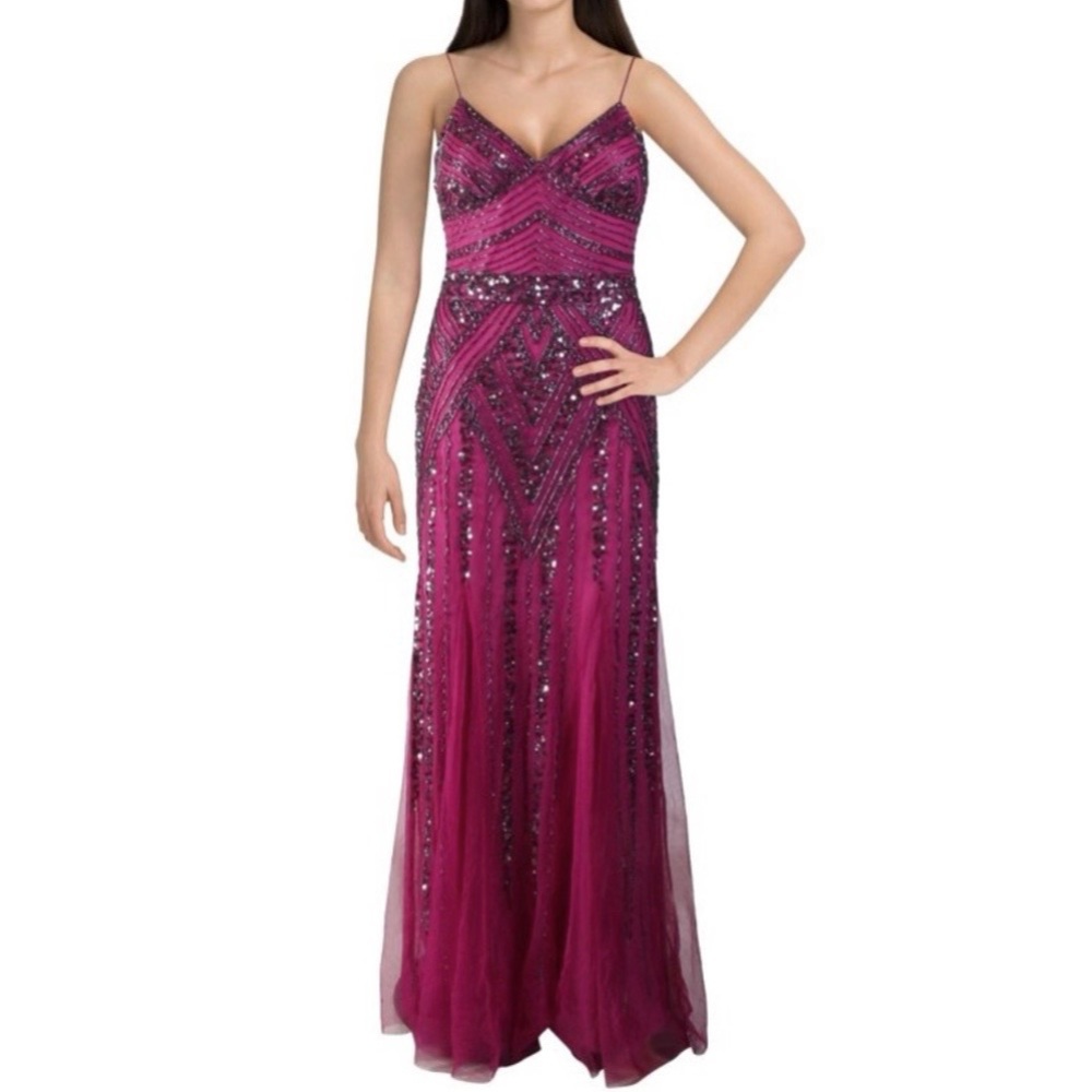 Beaded Gown.
